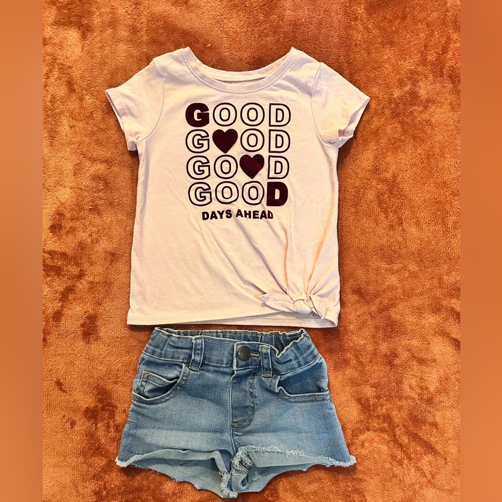 Garanimals Pink and Blue Kids Matching Set
